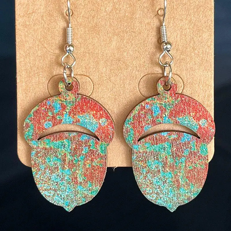 Pendientes huecos retro
