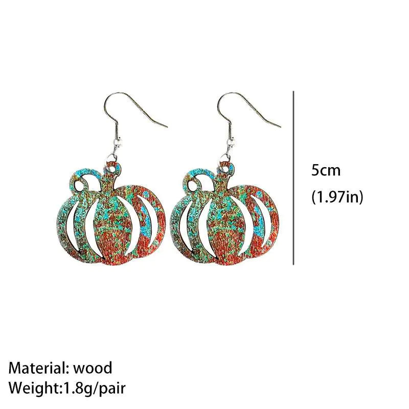 Pendientes huecos retro
