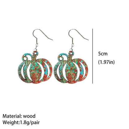 Pendientes huecos retro
