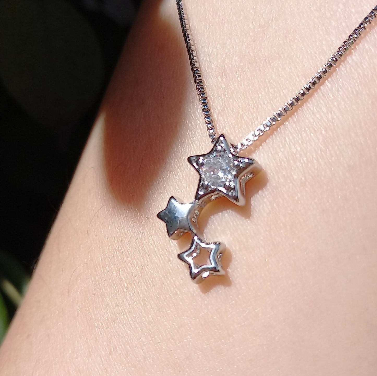 Cadena con dije stars