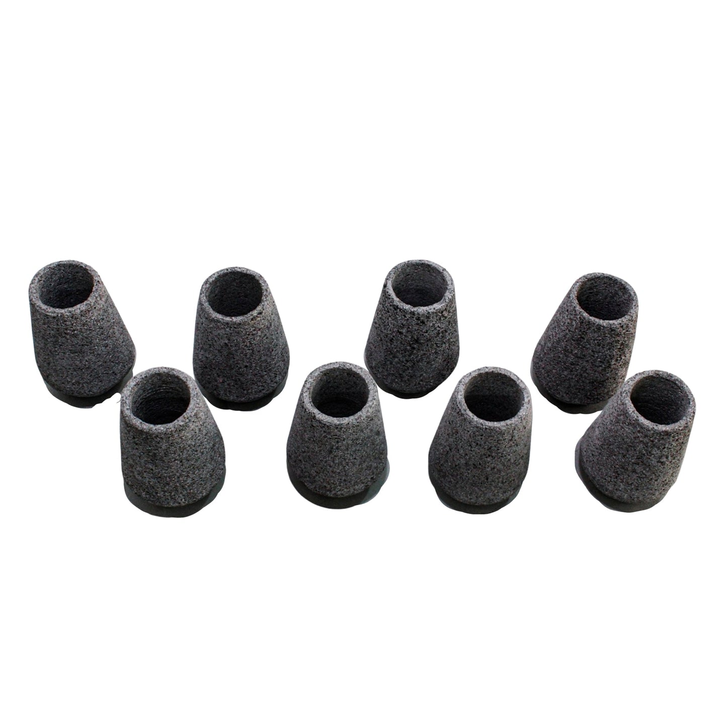 Set de 8 tequileros de Piedra volcánica de 2oz (59ml)