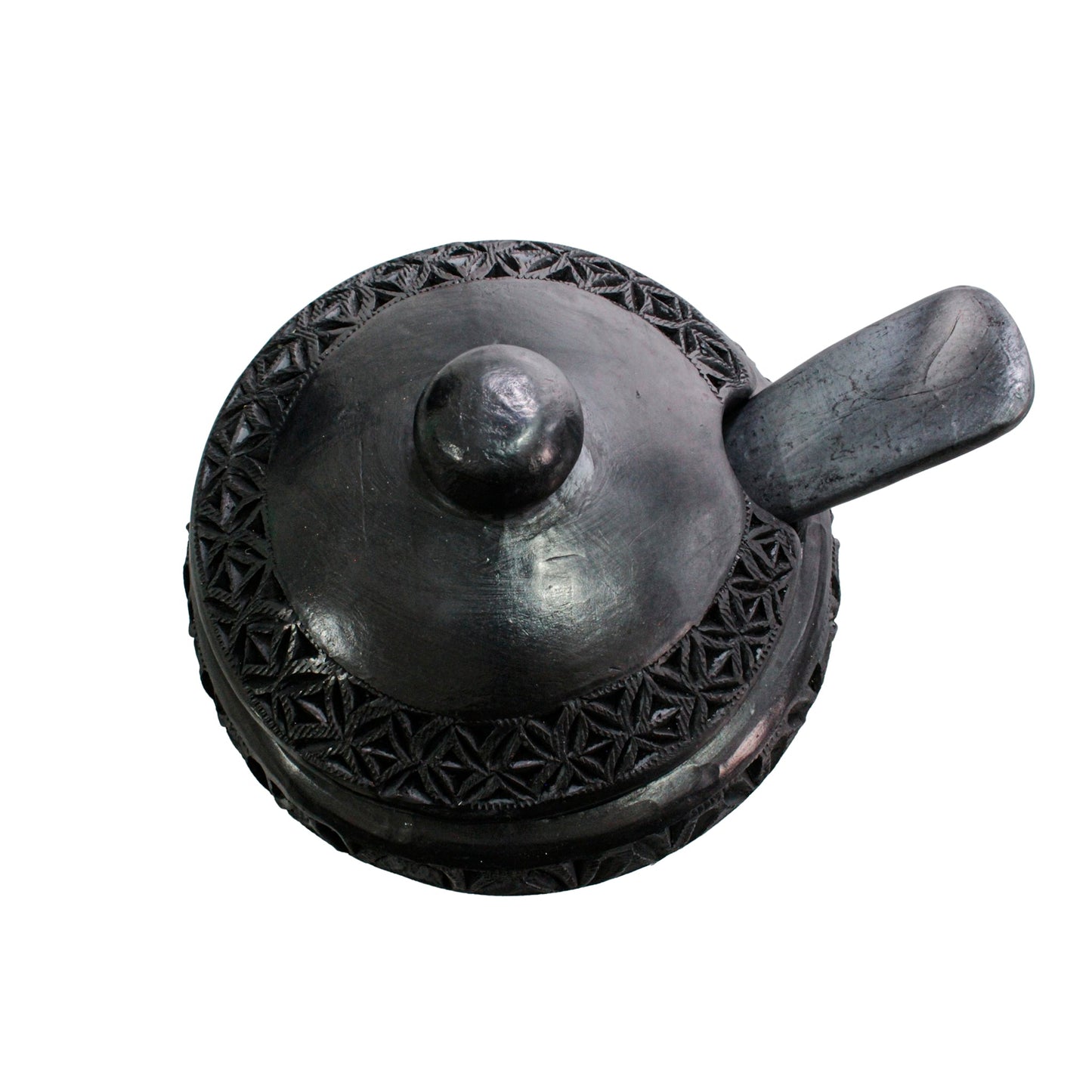 Juego de 2 Azucareras/Salseras de barro negro color negro