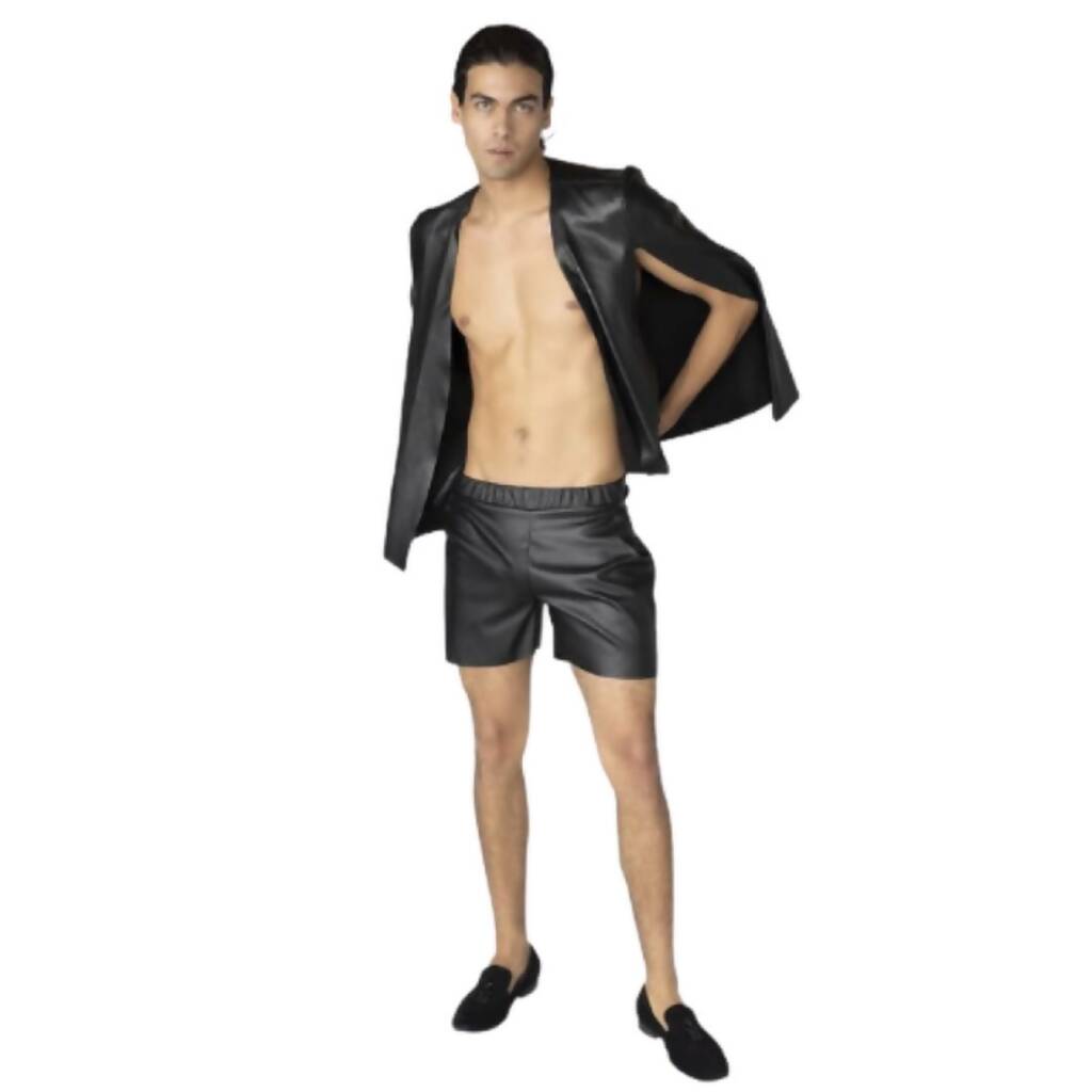 Short liso negro
