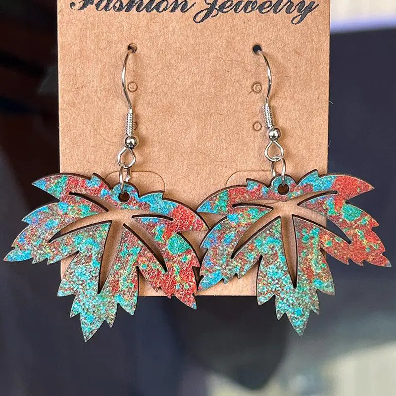 Pendientes huecos retro