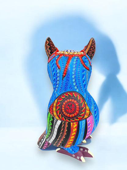 Alebrije de Búho: Arte Mexicano de Oaxaca