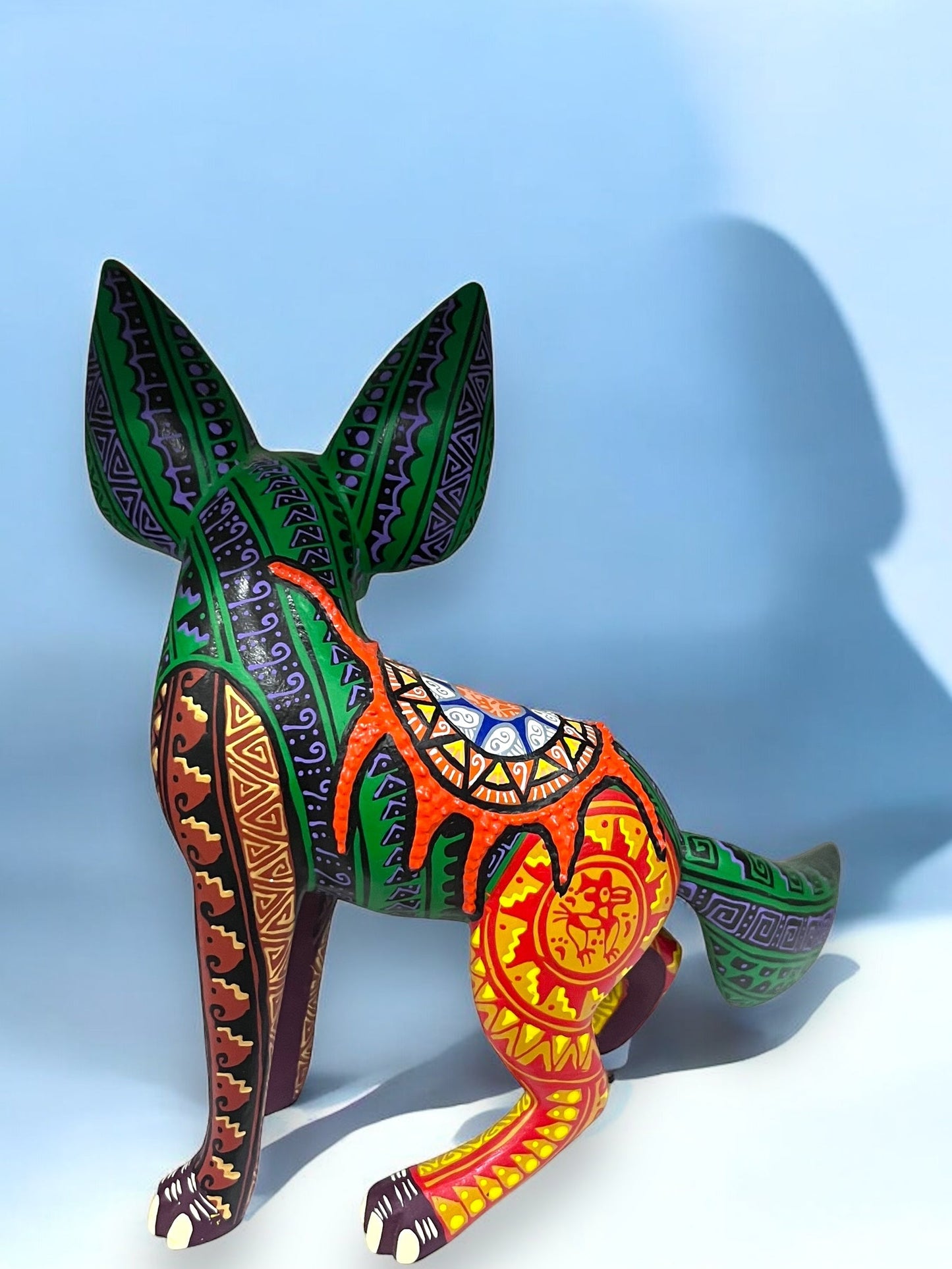 Alebrije de Coyote: Arte Mexicano de Oaxaca