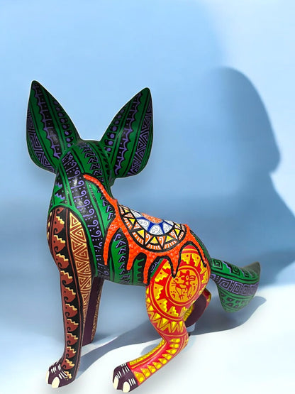 Alebrije de Coyote: Arte Mexicano de Oaxaca