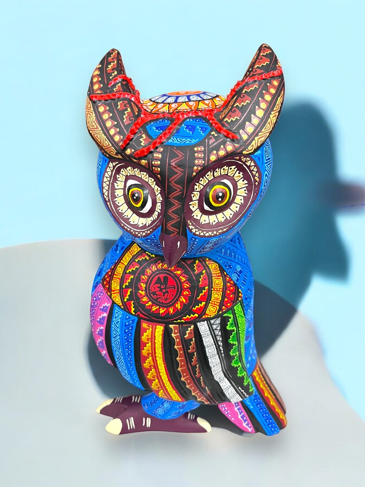 Alebrije de Búho: Arte Mexicano de Oaxaca