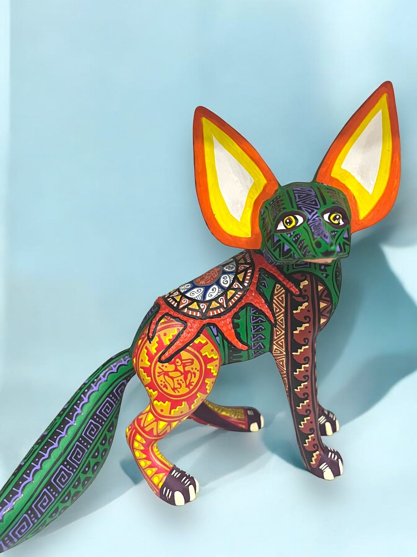 Alebrije de Coyote: Arte Mexicano de Oaxaca