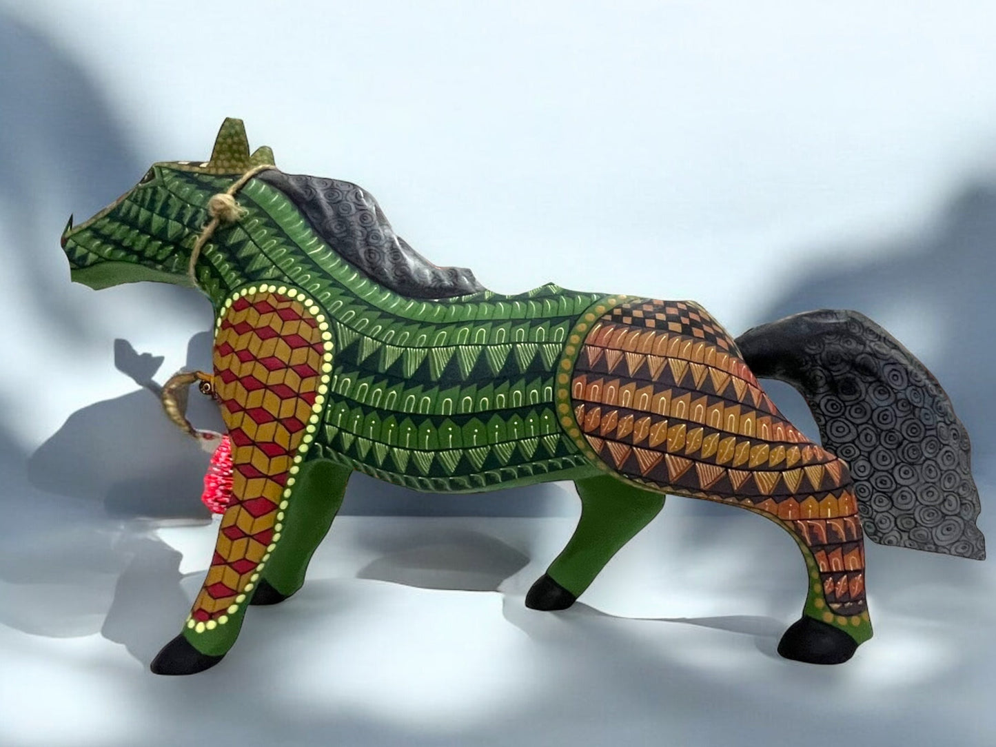 Alebrije de Caballo Verde