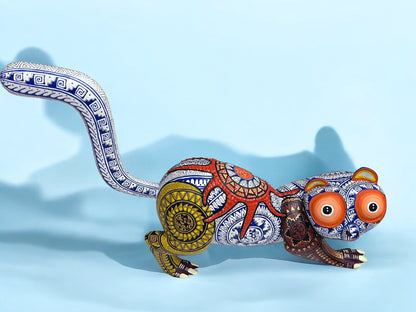 Alebrije de Ardilla Observadora