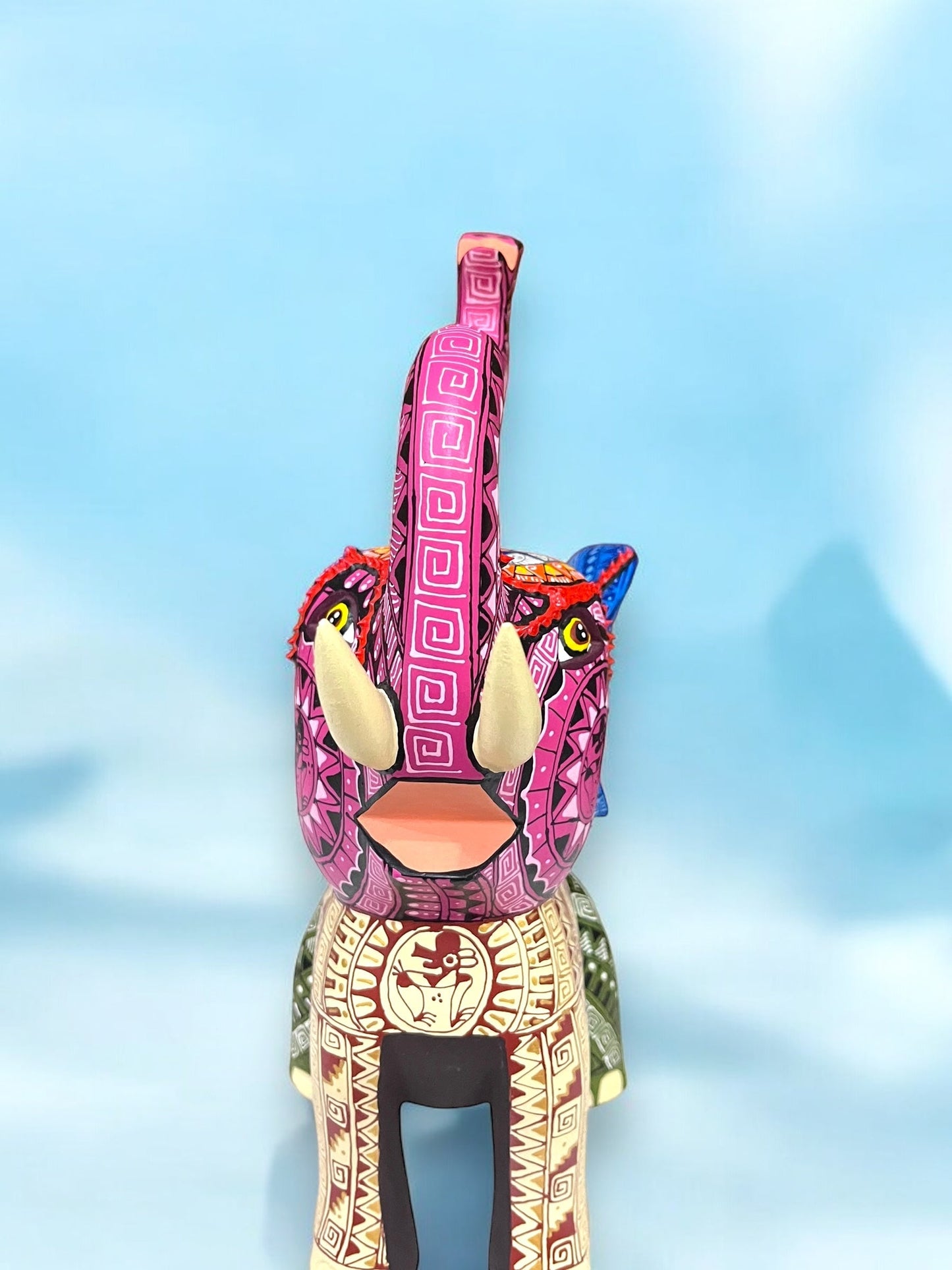 Alebrije de Elefante Multicolor