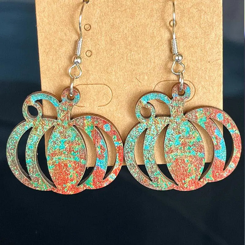 Pendientes huecos retro