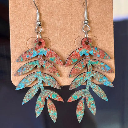 Pendientes huecos retro