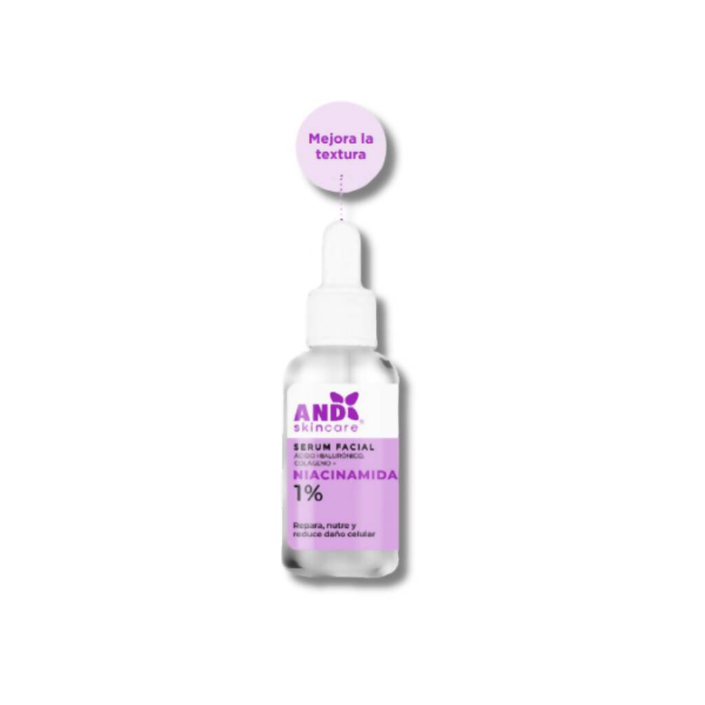 Serum facial con Niacinamida 1%
