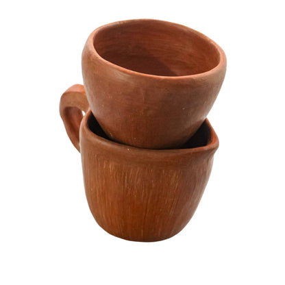 Hecho al ordenar - Filtro y taza de barro rojo de 800ml